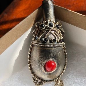 1960's Poison Bottle Necklace